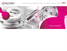 Tablet Screenshot of ejderkimya.com